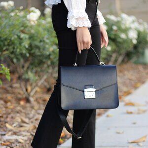 NWT Furla Metropolis Top Handle Bag (#14)🖤